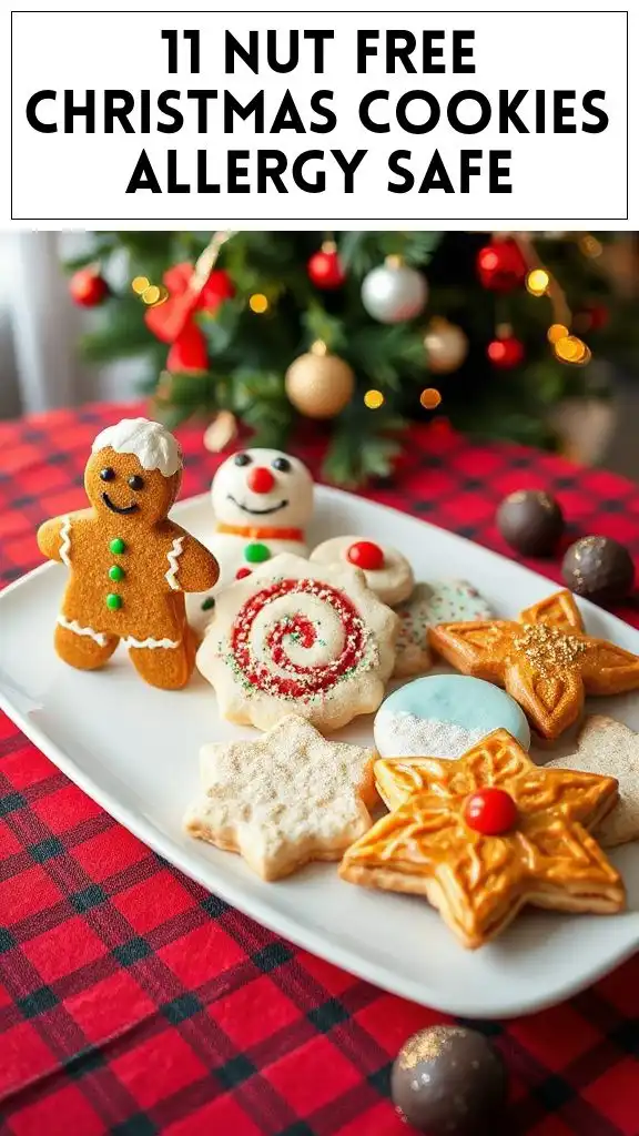 11 Nut Free Christmas Cookies Allergy Safe