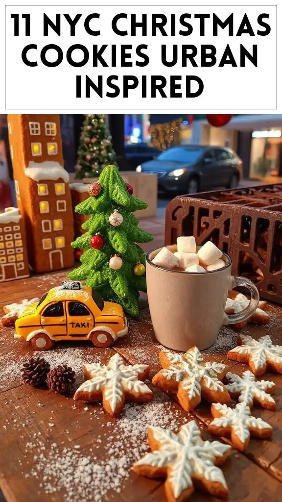 11 NYC Christmas Cookies Urban Inspired