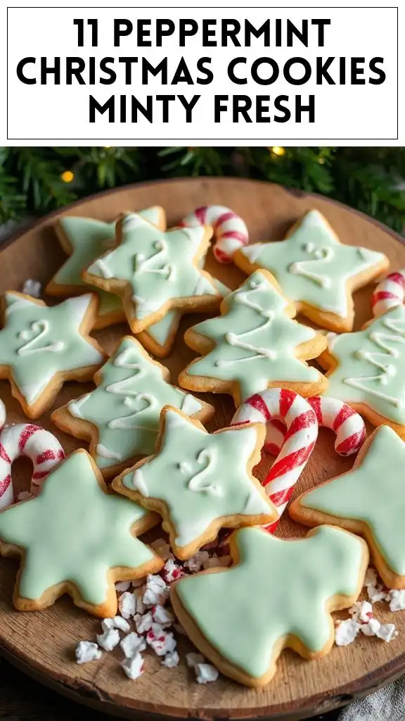 11 Peppermint Christmas Cookies Minty Fresh
