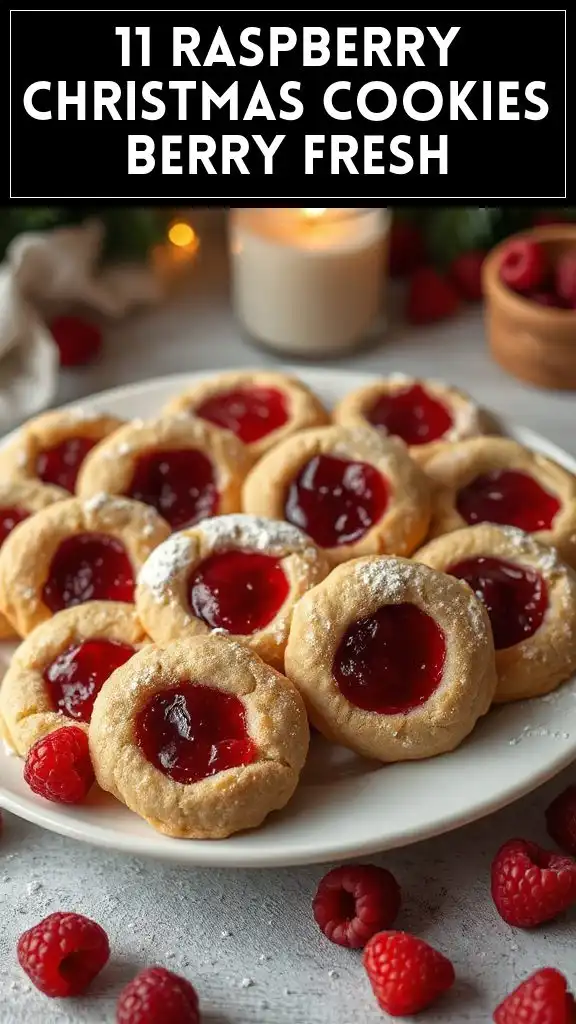 11 Raspberry Christmas Cookies Berry Fresh