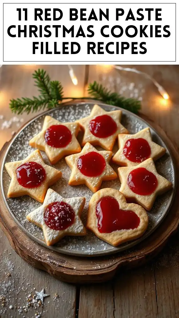 11 Red Bean Paste Christmas Cookies Filled Recipes