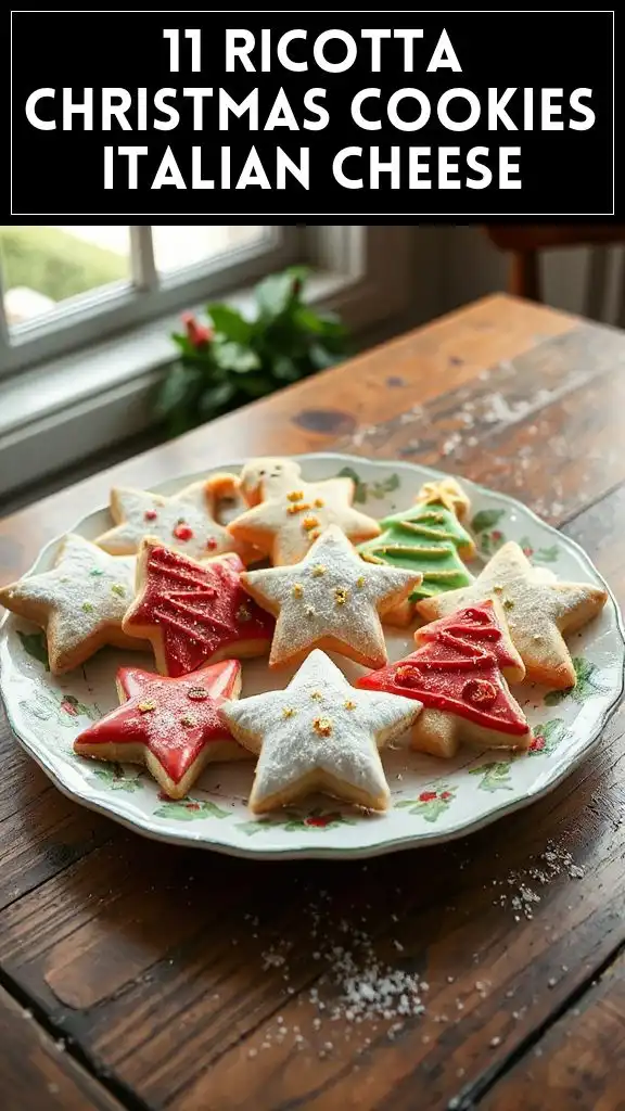 11 Ricotta Christmas Cookies Italian Cheese