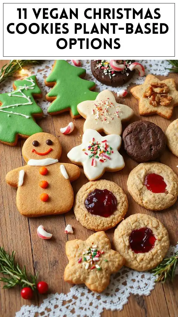11 Vegan Christmas Cookies Plant-Based Options