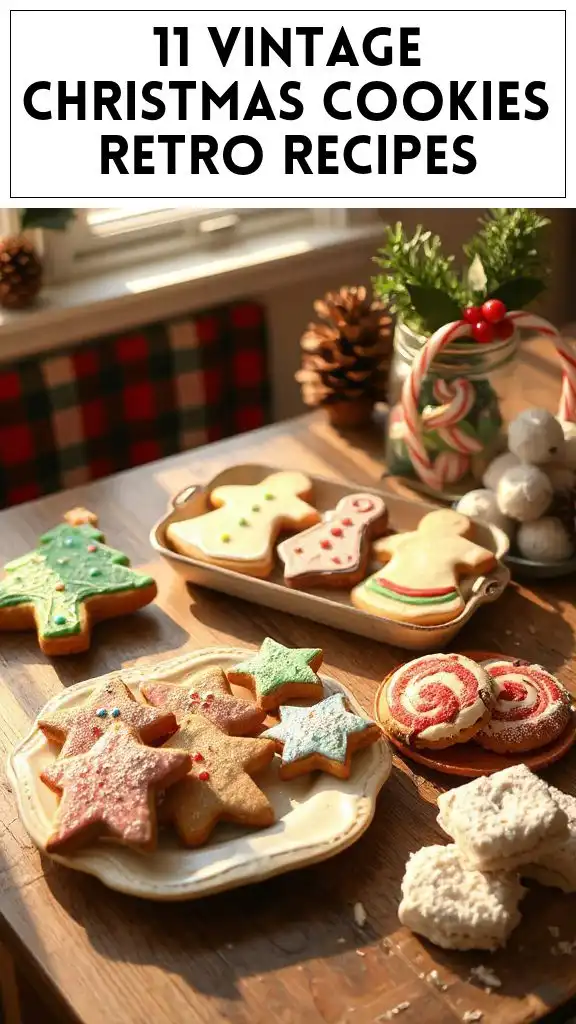 11 Vintage Christmas Cookies Retro Recipes