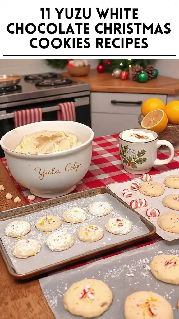 11 Yuzu White Chocolate Christmas Cookies Recipes