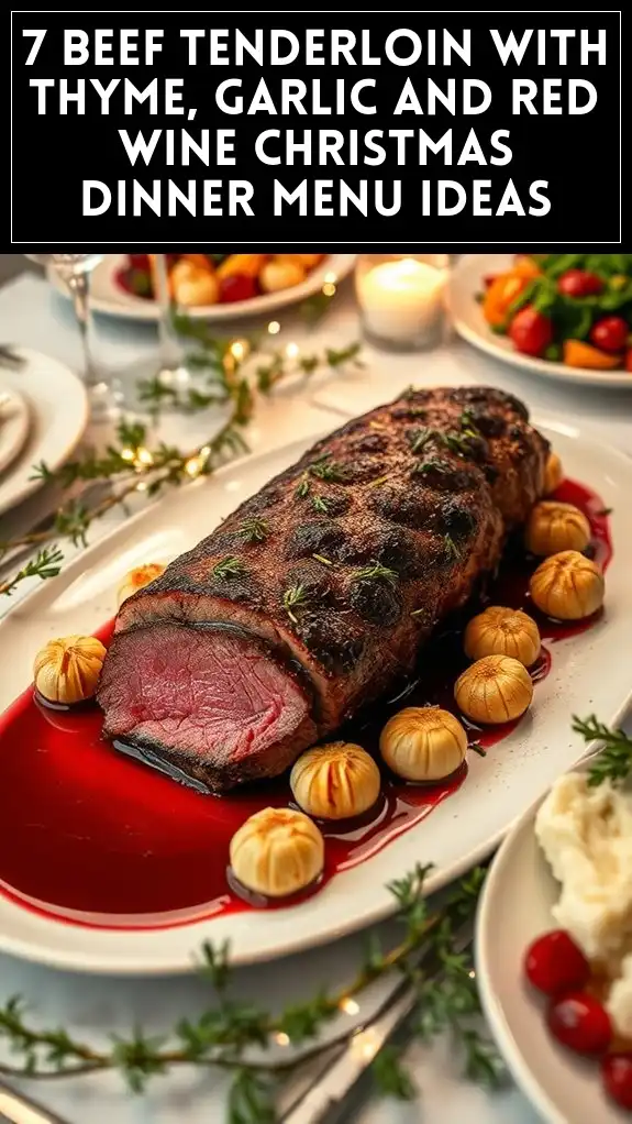 beef tenderloin christmas dinner ideas