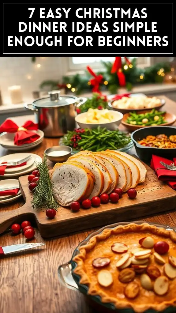 beginner friendly christmas dinner ideas