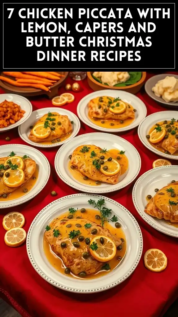 chicken piccata christmas recipes