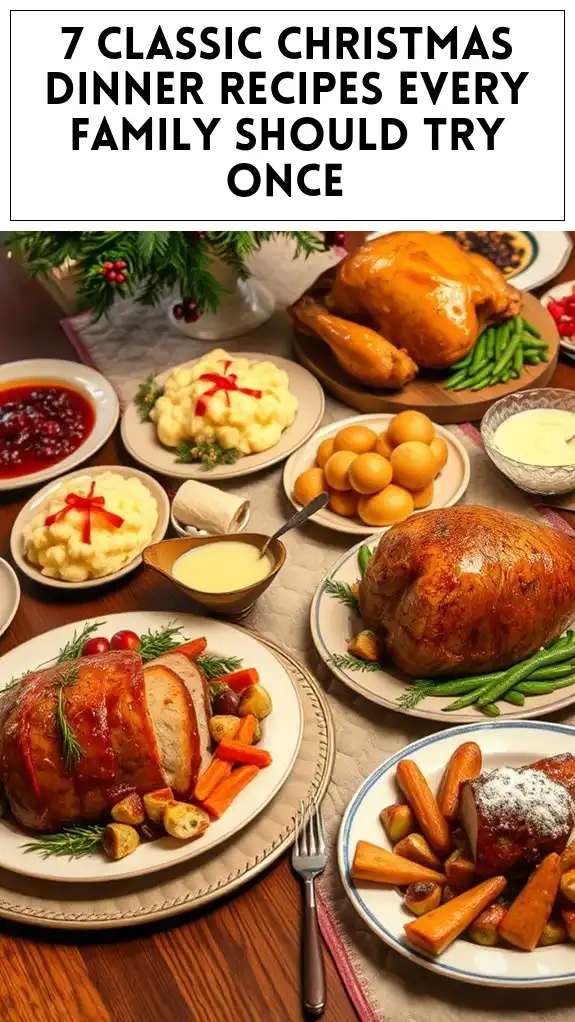 classic christmas dinner recipes