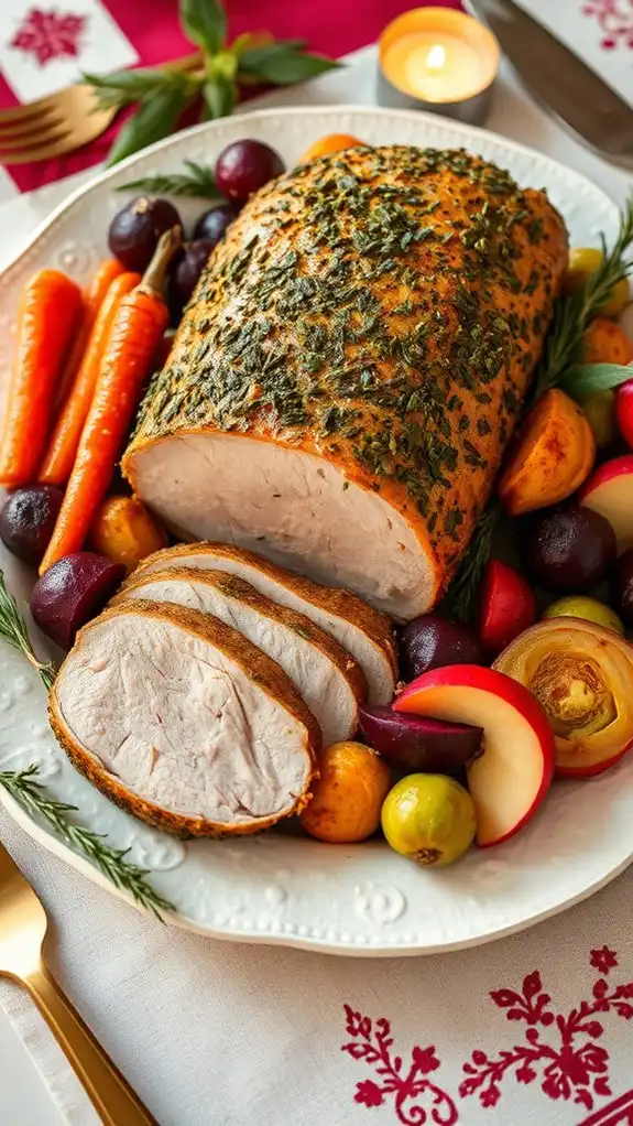 colorful roasted vegetable medley