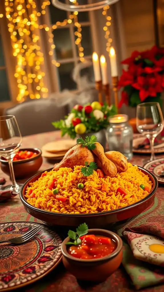 comforting chicken and rice