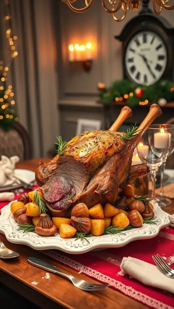 coordinated christmas dinner timing