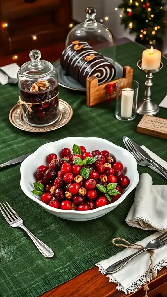 cranberry walnut spinach salad