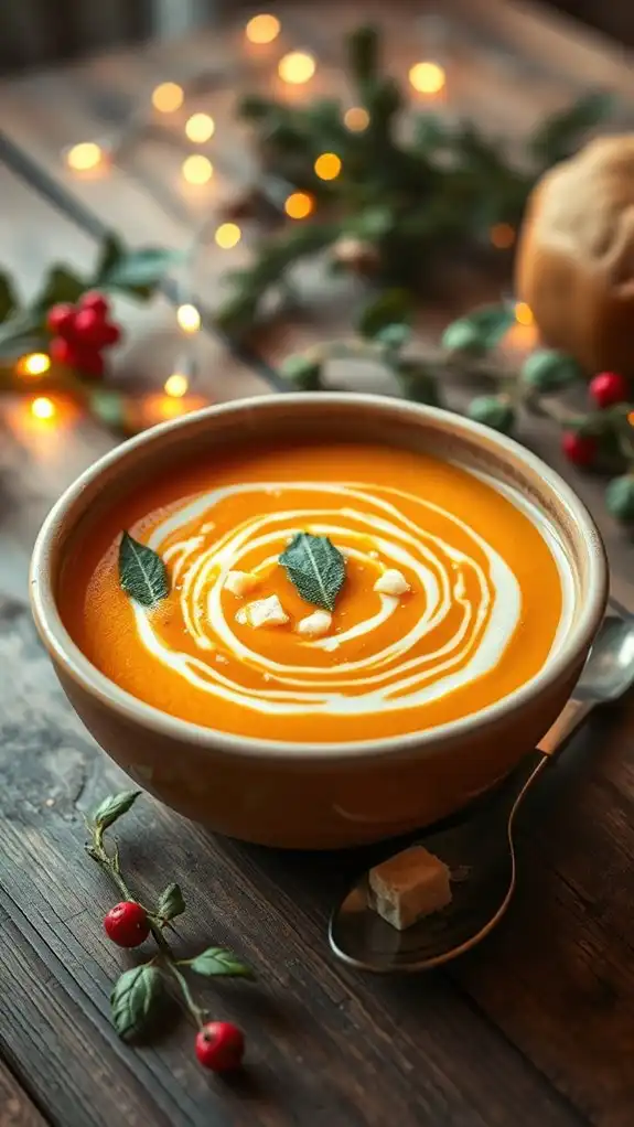 creamy butternut squash soup