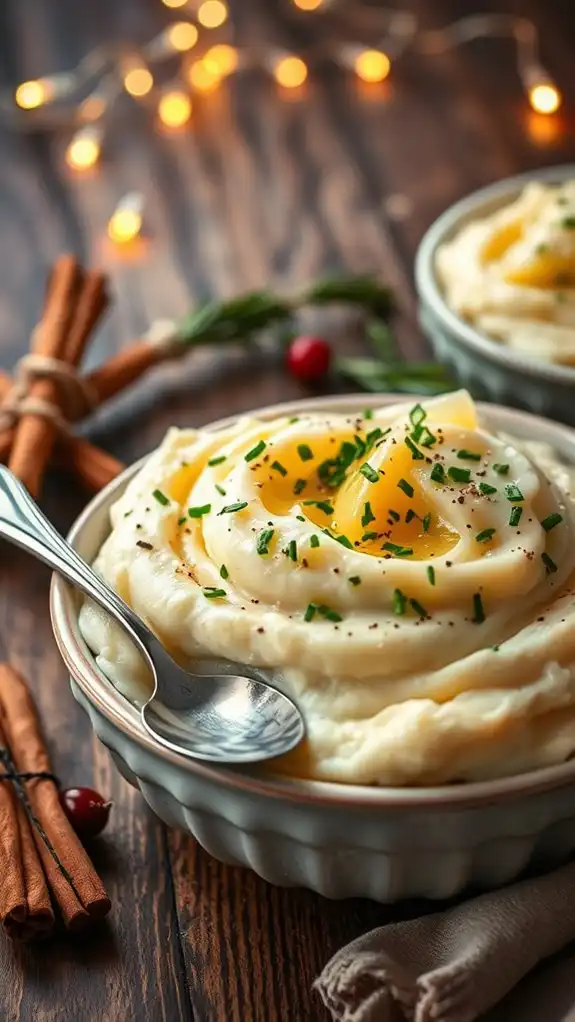 creamy garlic mashed potatoes