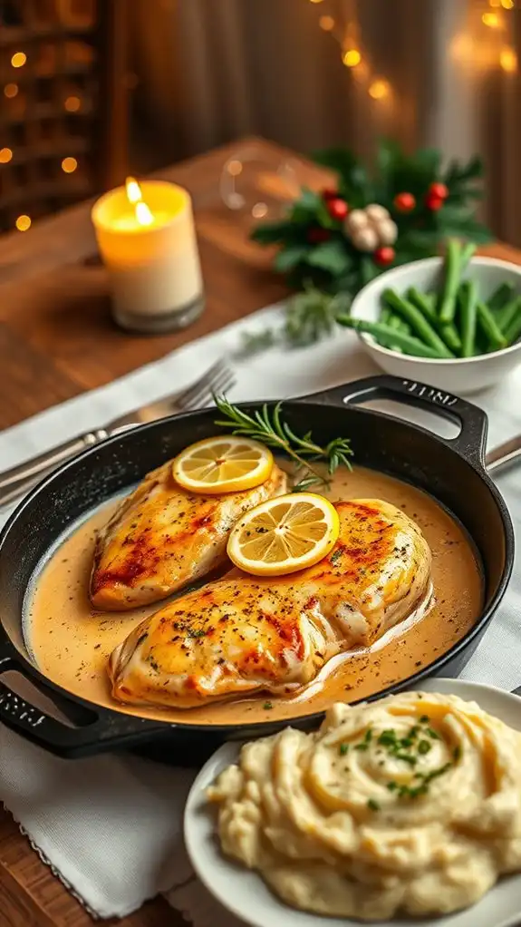 creamy lemon garlic chicken