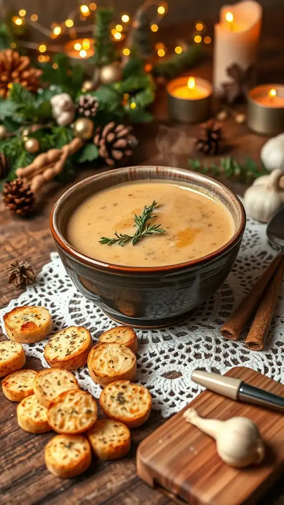 creamy mushroom soup recipe