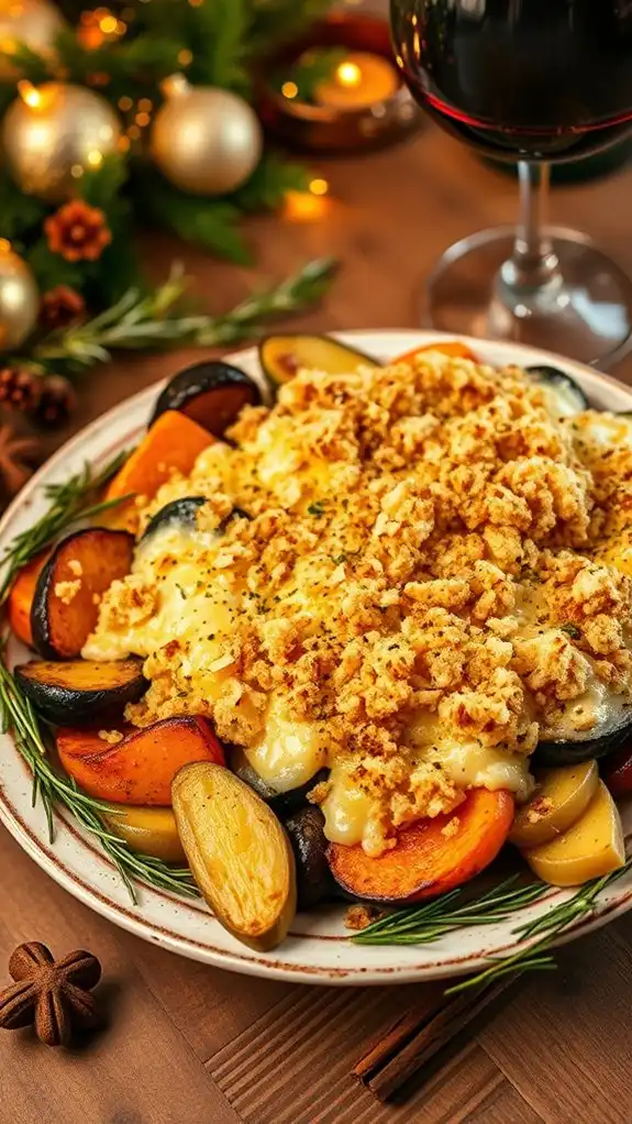 creamy potato leek gratin