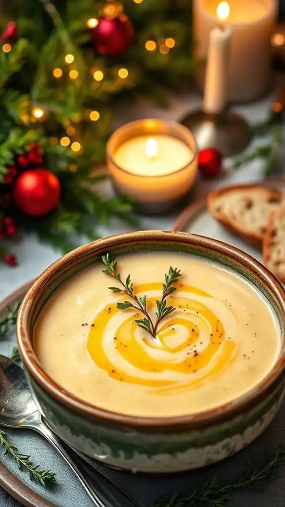 creamy potato leeks chowder