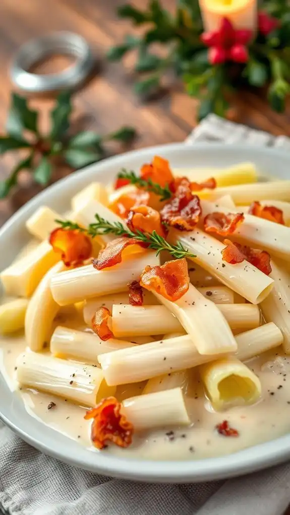 creamy savory leek dish