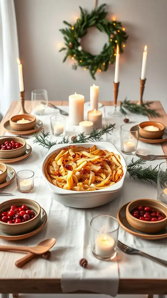 creamy swedish potato casserole