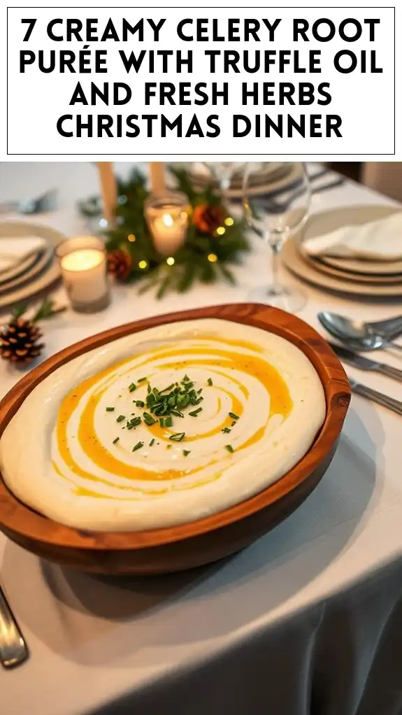 creamy truffle celery pur e
