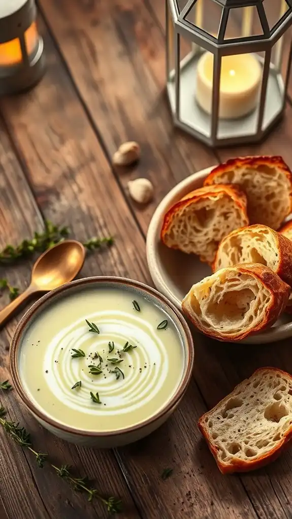 creamy vegan potato soup