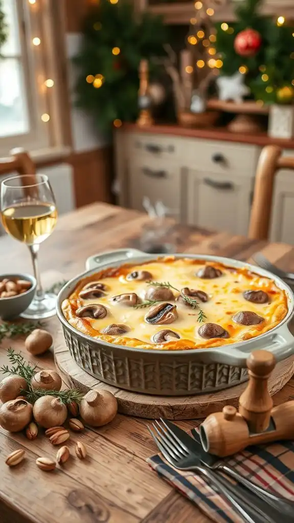 creamy wild rice casserole