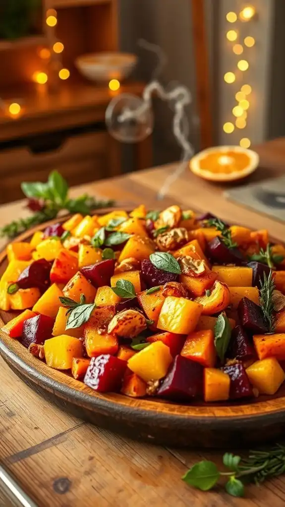 crispy herb garlic topping
