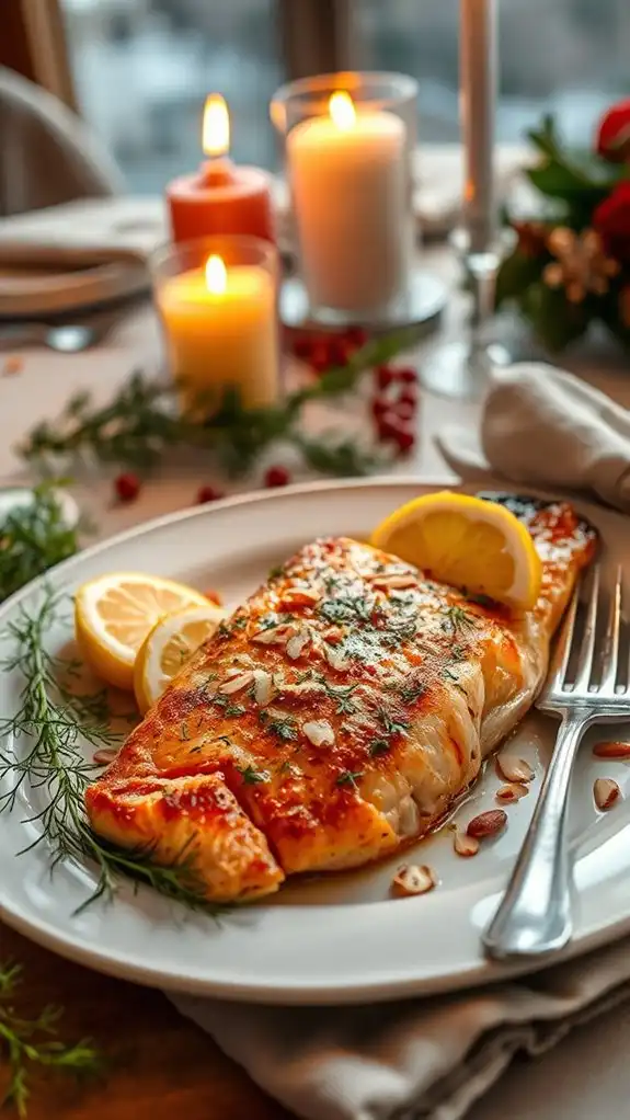 crispy lemon dill trout recipe