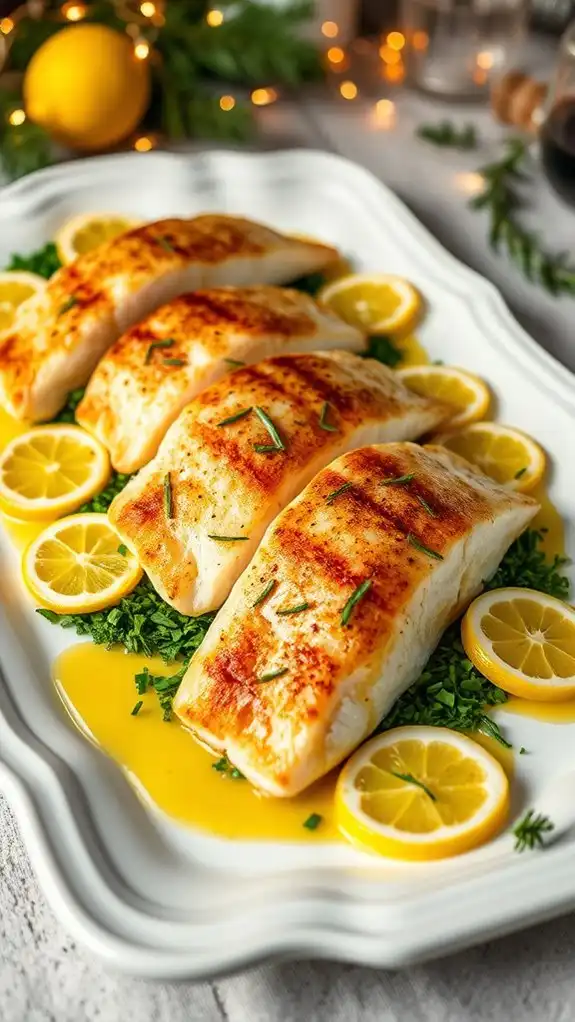 elegant flounder plating guide