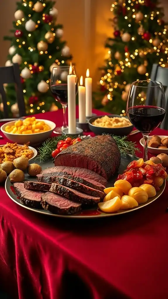 elevate christmas wine pairing
