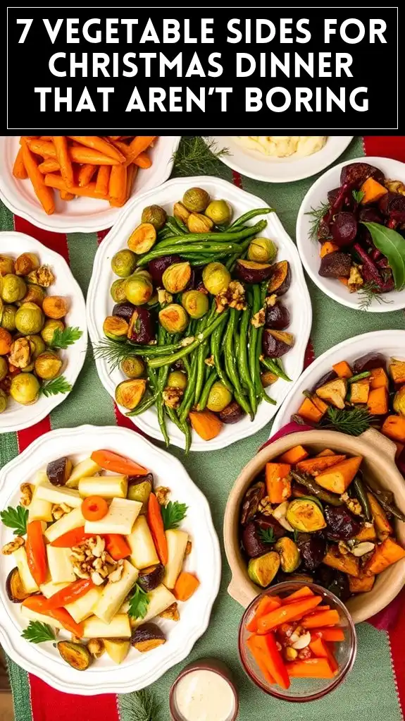 festive and exciting vegetable sides