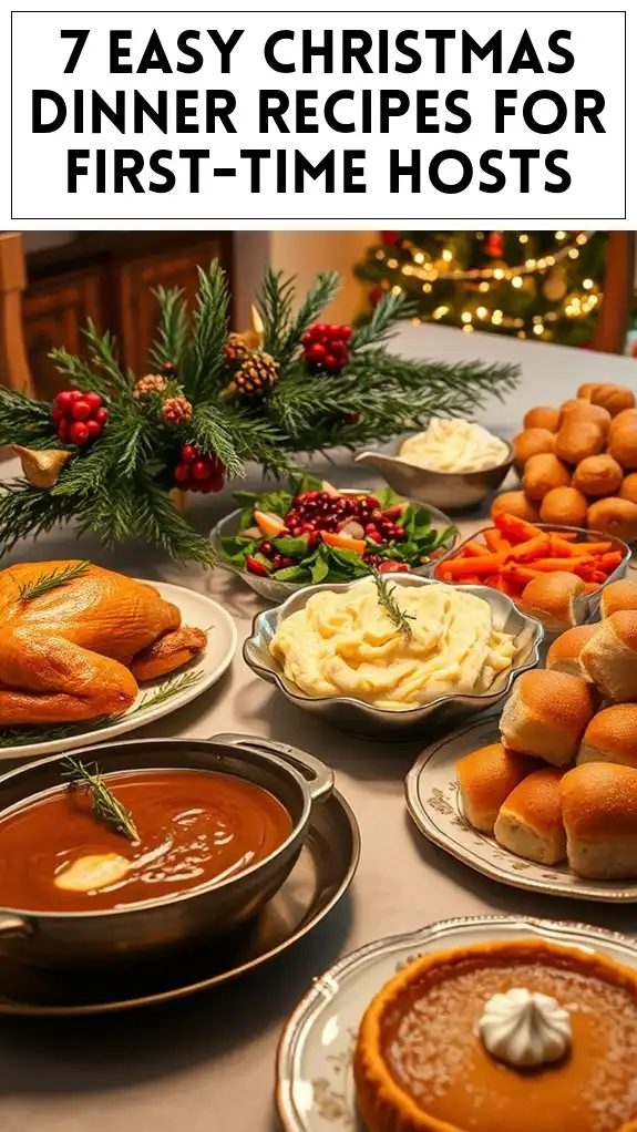 first time christmas dinner recipes