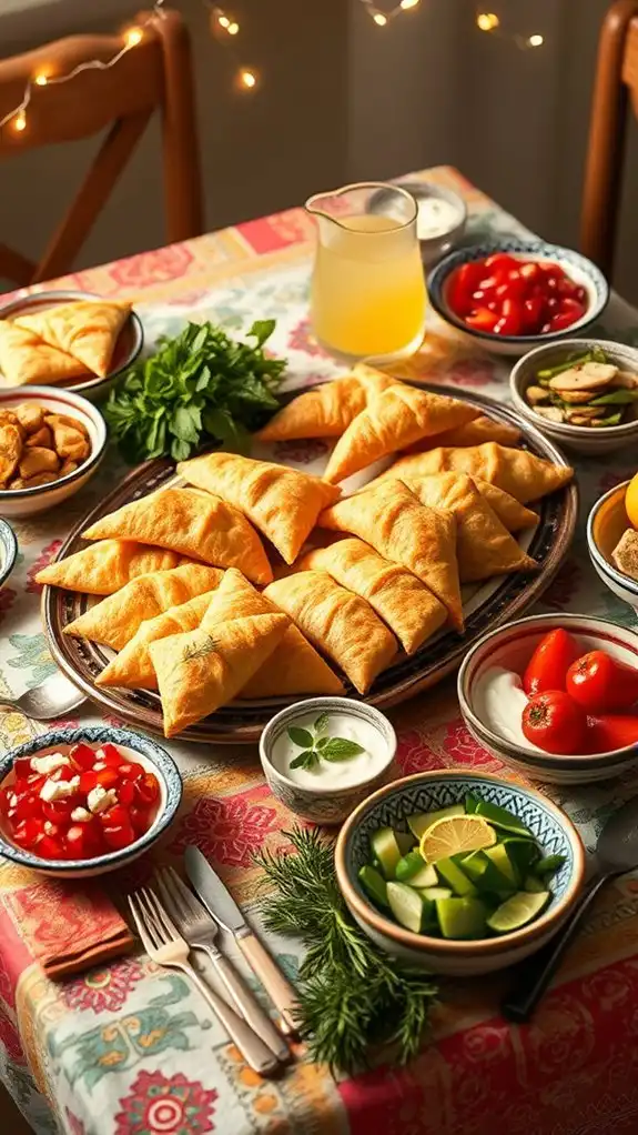 flaky spinach and feta