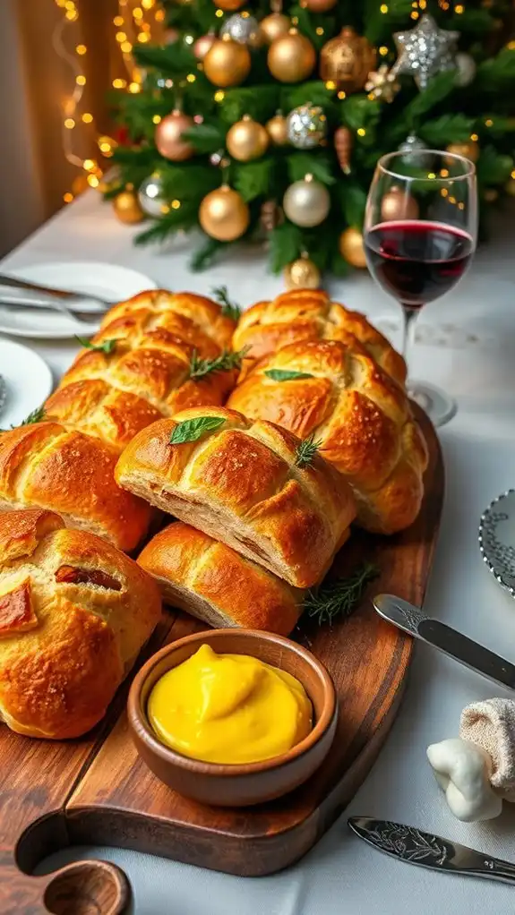flavorful gourmet garlic bread