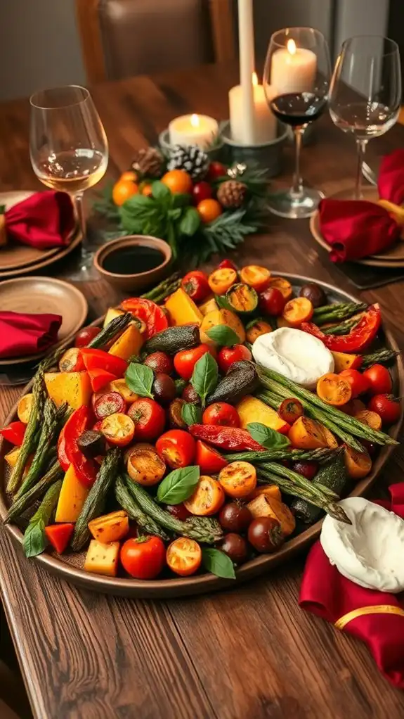 flavorful roasted vegetable medley
