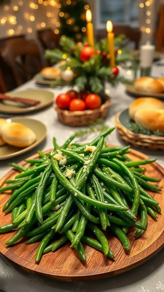 garlic butter green beans