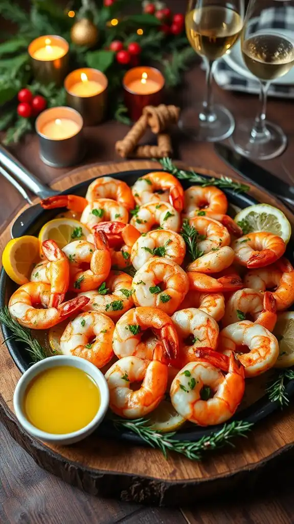 garlic butter shrimp delight