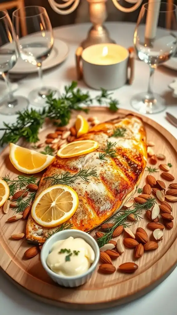garlic butter trout recipe