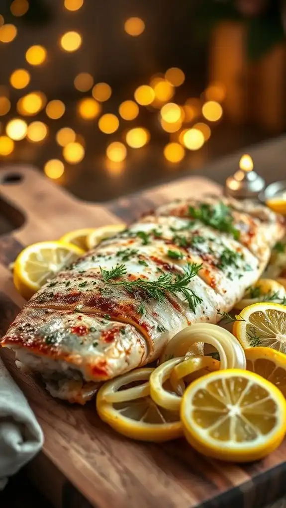 garlic herb butter baste