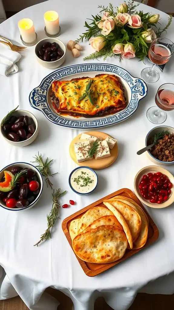 hearty layered greek casserole