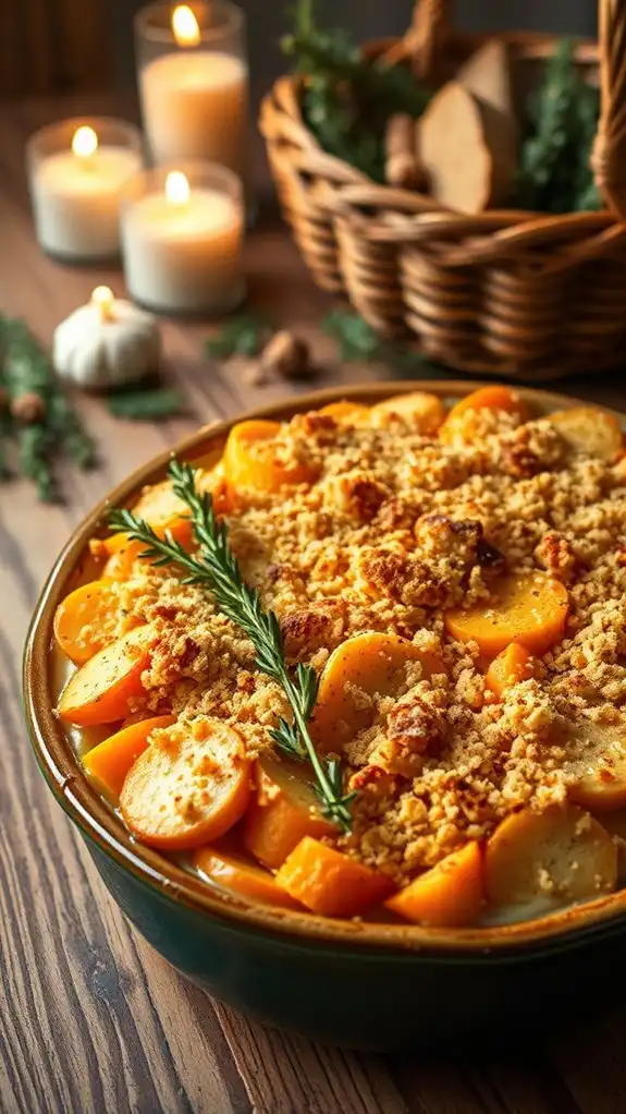 hearty root vegetable gratin