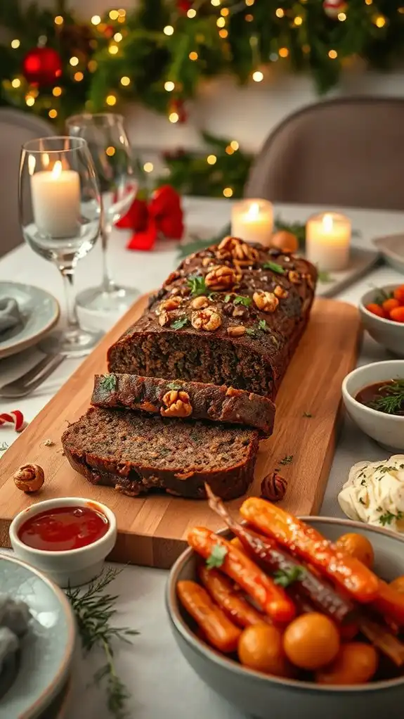hearty vegan lentil loaf