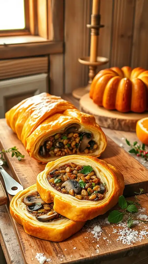 hearty vegan wellington recipe