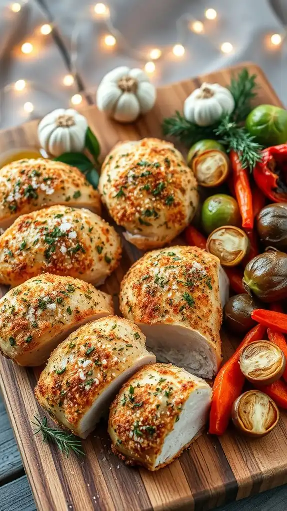 herb crusted chicken recipe