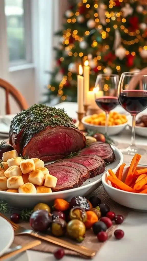 herb crusted roast beef delight