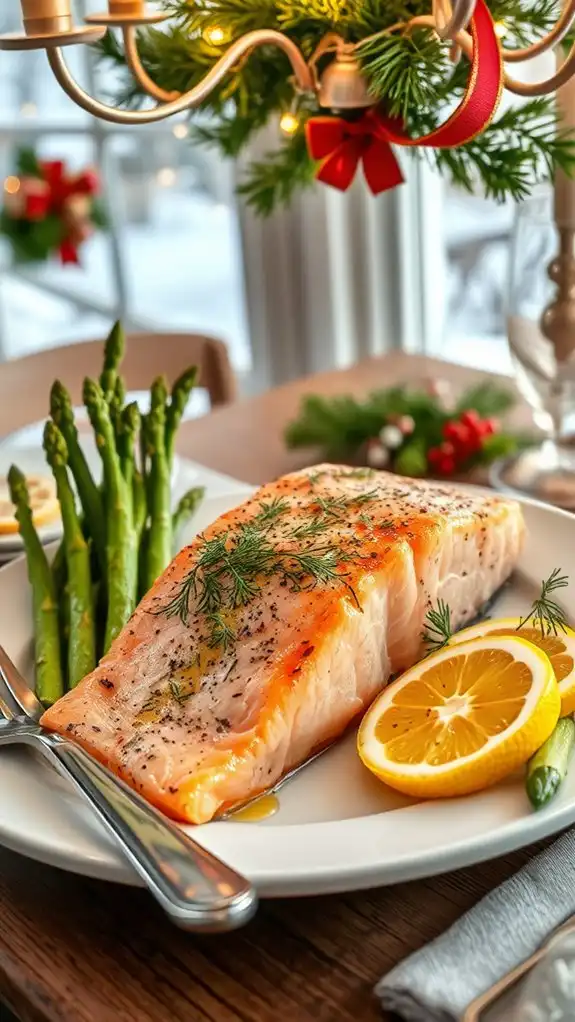 herb marinated salmon recipe