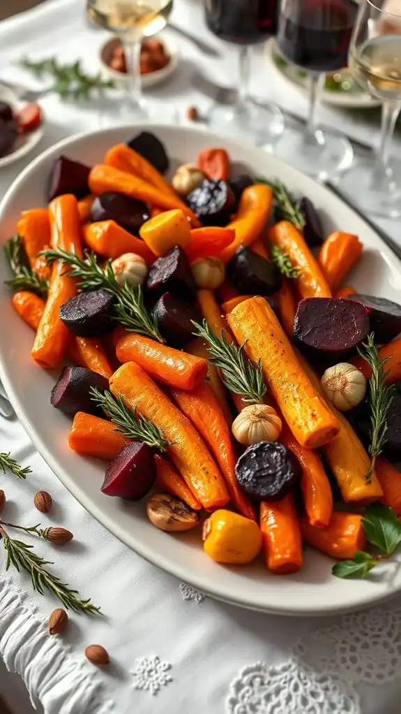 herb roasted root vegetable medley