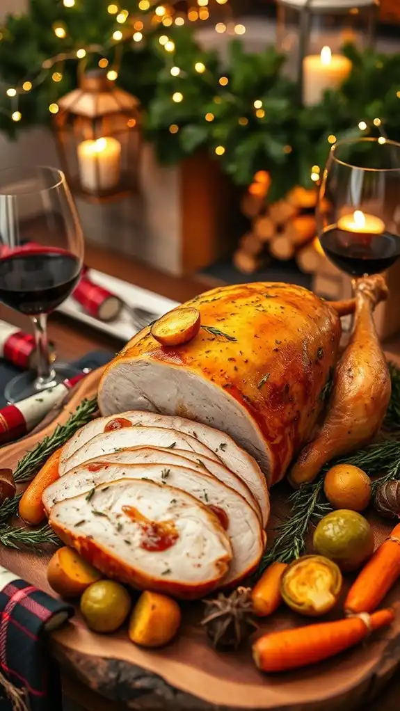 herb seasoned roasted turkey breast